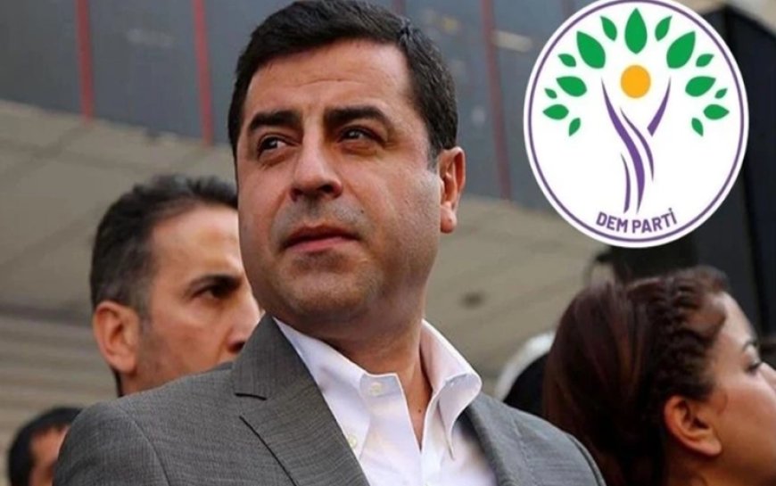 Demirtaş’a yönelik ‘üst araması’ uygulamasına DEM Parti’den tepki