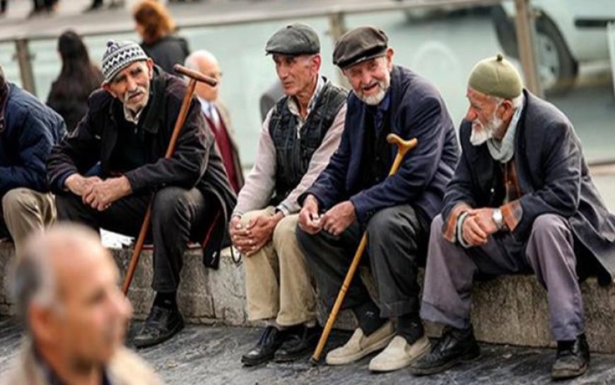 Türkiye'de yaşlı nüfus oranı rekor seviyede