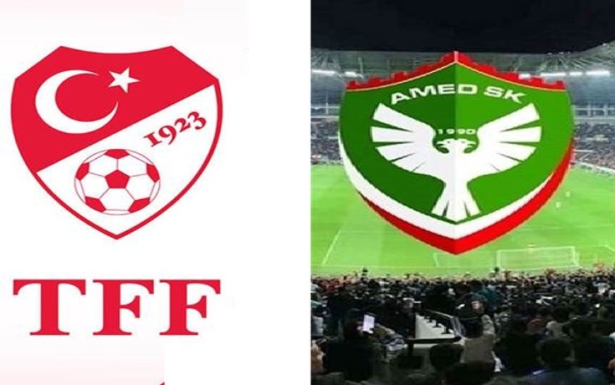 TFF’den Amedspor'a kutlama