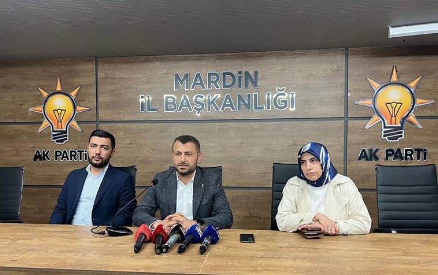 AK Parti Mardin İl Başkanı Alma istifa etti