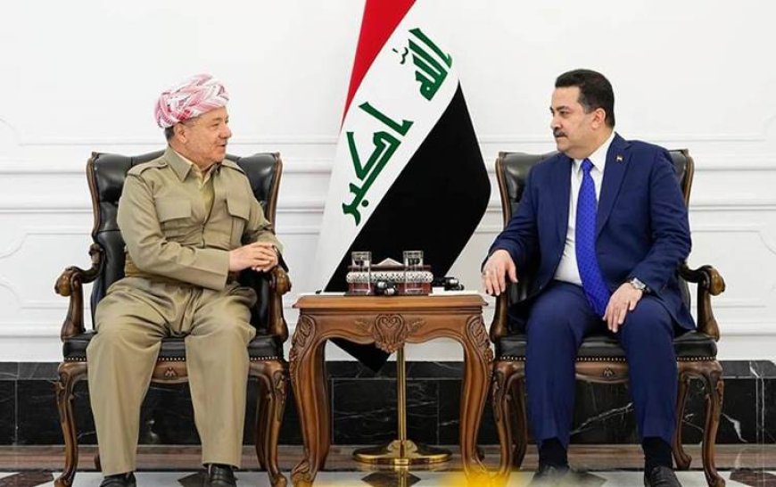 Başkan Mesud Barzani, Irak Başbakanı ile görüştü