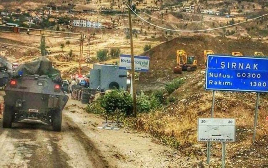 Şırnak'ta 7 bölgeye 15 gün süreyle girişler yasaklandı