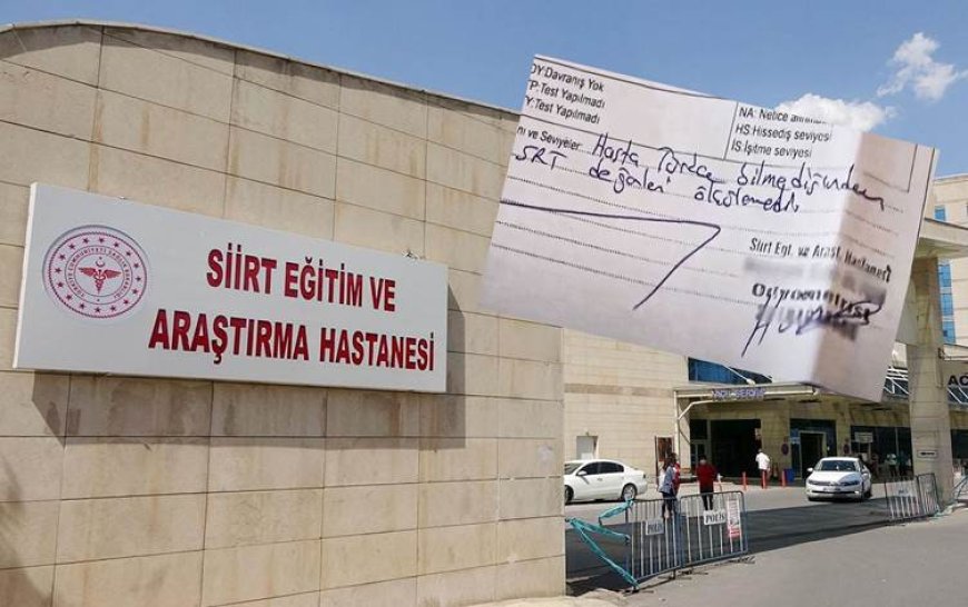 CHP’den Siirt'te ‘Türkçe bilmiyor’ denilerek geri çevrilen hastayla ilgili soru önergesi