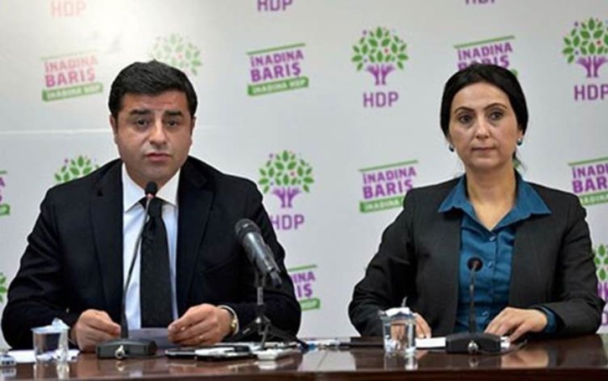 Demirtaş ve Yüksekdağ'dan mesaj: Dışarıda olsak barışa katkı sağlarız