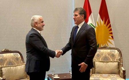 Başkan Neçirvan Barzani ile Zekeriya Yapıcıoğlu Erbil'de bir araya geldi