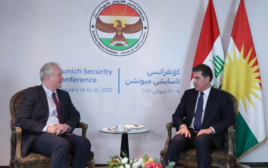 Başkan Neçirvan Barzani, ABD’li Senatör Chris Van Hollen ile görüştü