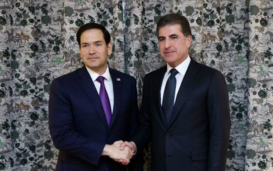 Başkan Neçirvan Barzani, ABD Dışişleri Bakanı Rubio ile görüştü