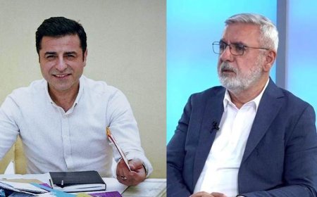 Mehmet Metiner, ziyaret ettiği Selahattin Demirtaş'ın mesajını paylaştı