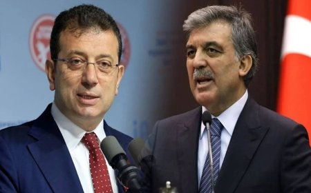 Abdullah Gül'den 'İmamoğlu' açıklaması