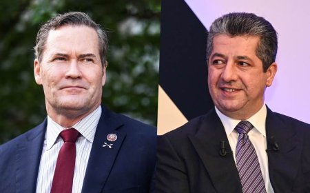 Mesrur Barzani ile Michael Waltz, Kürdistan Petrol İhracatını görüştü