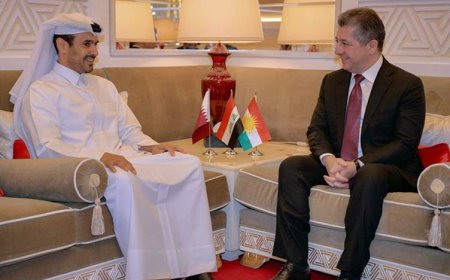 Başbakan Mesrur Barzani, Doha’da Katar Enerji Bakanı ile görüştü