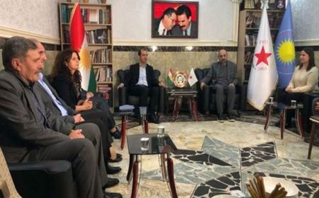 DEM Parti ve DBP heyeti, PYD’yi ziyaret etti