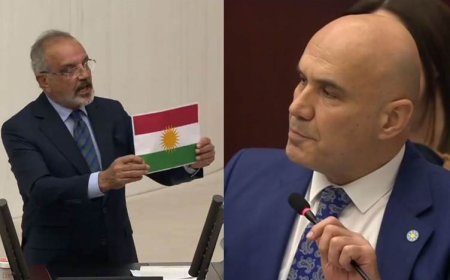 TBMM'de ‘Kürdistan bayrağı’ tartışması: 'Bu bayrağa bazı hadsizler paçavra diyor'