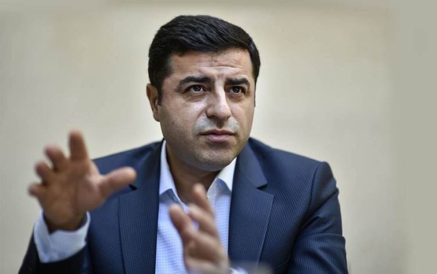 Öcalan’ın çağrısı sonrası Selahattin Demirtaş’tan ilk açıklama geldi