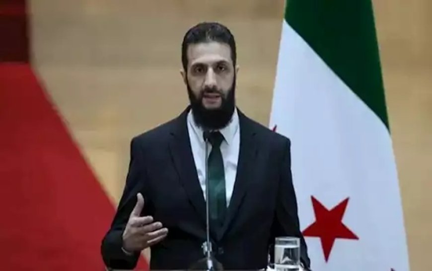 Ahmed Şara: Ülkemiz yeni bir tehditle karşı karşıya