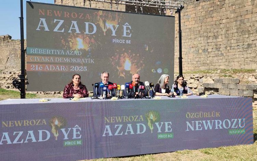 Diyarbakır - 2025 Newroz deklarasyonu açıklandı