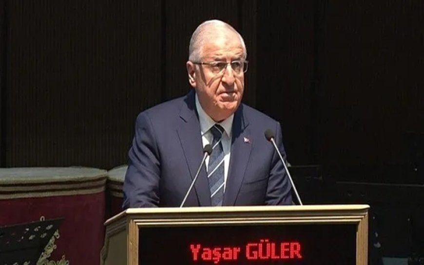 Bakan Güler: PKK koşulsuz silah teslim etmeli, sürecin uzatılmasına müsaade edilmeyecek