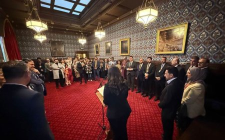 Rojavalı yetkililer İngiltere parlamentosunda Ramazan Bayramı resepsiyonu düzenledi