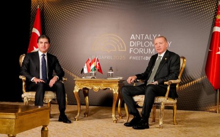 Neçirvan Barzani: Cumhurbaşkanı Erdoğan ile çok verimli bir görüşme yaptık