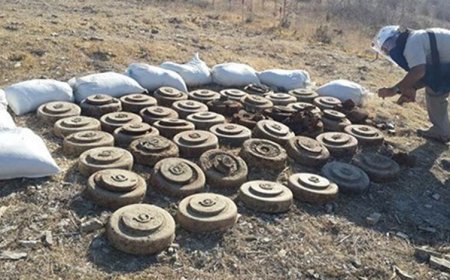 Kürdistan Bölgesi’ndeki arazilerin yüzde 40’ı mayınlı