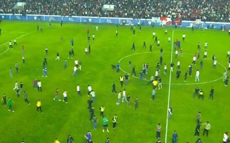 Zaho ve Newroz maçında kavga çıktı: 27 yaralı