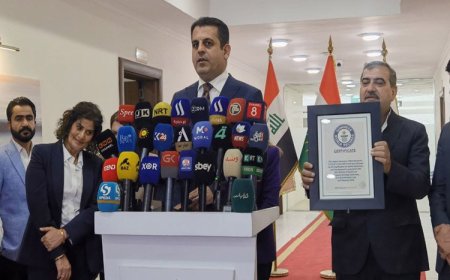 Kürdistan Bölgesi sağlık alanında adını Guinness'e yazdırdı