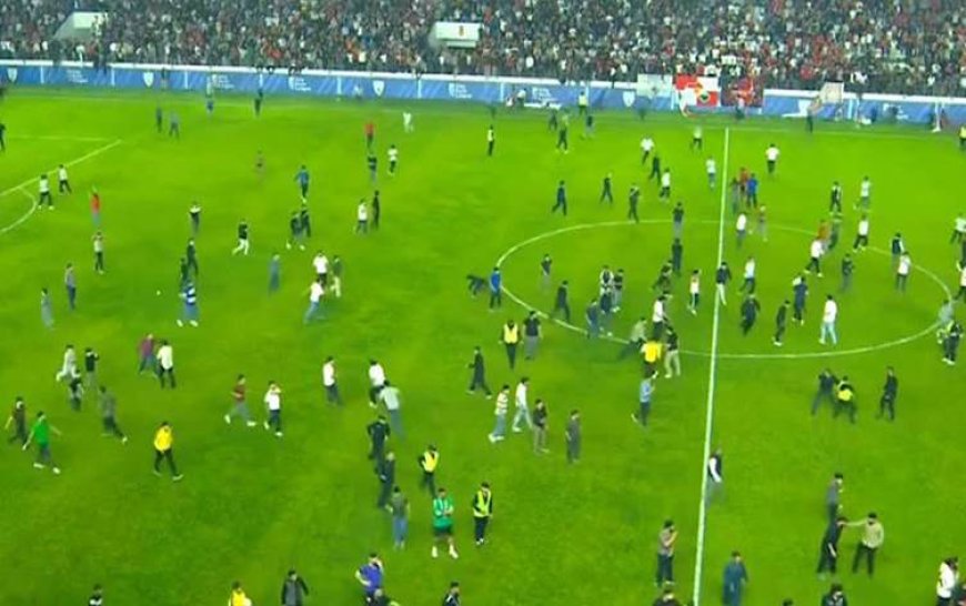 Zaho ve Newroz maçında kavga çıktı: 27 yaralı
