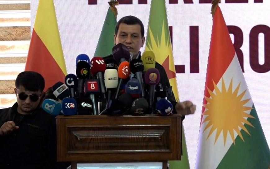 Mazlum Abdi: Ulusal Konferans’ın Rojava’nın birliğini sağlayacağına inanıyorum