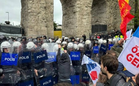 İstanbul Valiliği'nden 1 Mayıs açıklaması: 384 kişi gözaltına alındı