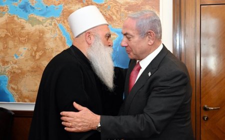 Netanyahu Golan’da, Şara Şam’da Dürzi liderlerle görüştü