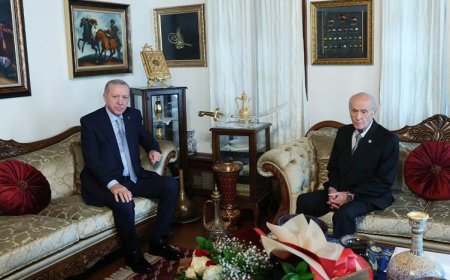 Erdoğan ve Bahçeli görüştü! Ameliyattan sonra ilk kez