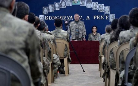 PKK'nin fesih kararı aldığı Kongre'de konuşan Murat Karayılan: Devlet yasal adım atmalı