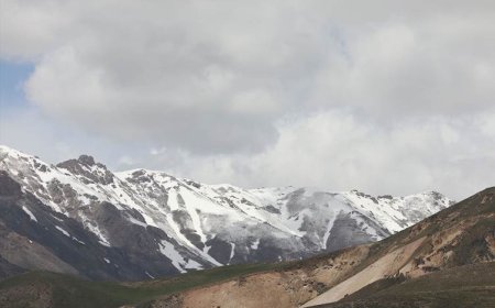 Hakkari, Van ve Bitlis'te Mayıs ayında kar yağışı