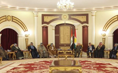 Mesud Barzani aşiret liderlerini ağırladı: Maaşlar, Kürdistan halkına karşı siyasi silah olamaz
