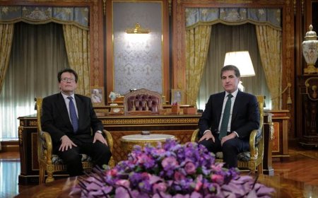 Neçirvan Barzani, görev süresi sona eren Macaristan başkonsolosunu kabul etti