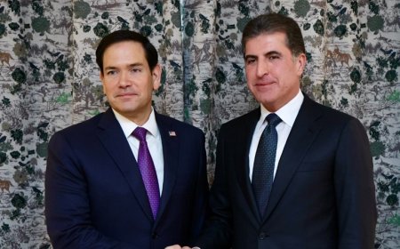 Neçirvan Barzani ile ABD Dışişleri Bakanı Rubio arasında kritik görüşme