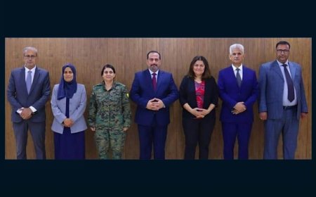 Rojava heyeti Şam'da