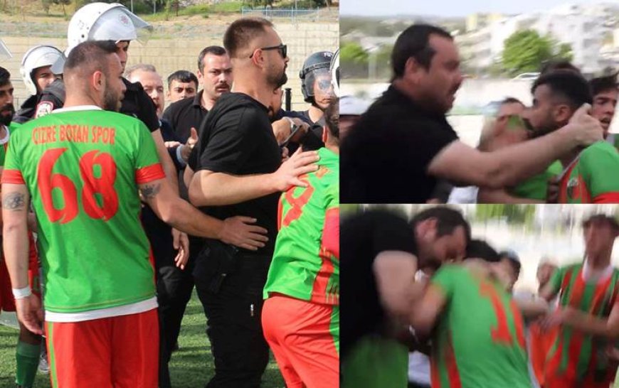 Botanspor oyuncusuna kafa atan polis hakkında soruşturma başlatıldı