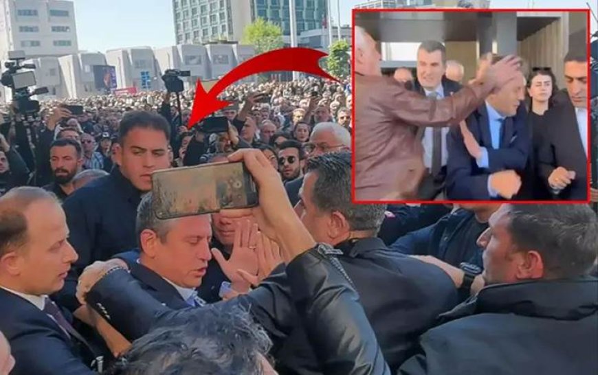 Sırrı Süreyya Önder için yapılan tören çıkışında Özgür Özel'e saldırı
