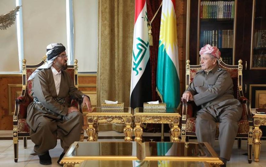Başkan Barzani ve Ali Karadaği, Suriye’de Kürtler ve Türkiye'deki barış sürecini görüştü