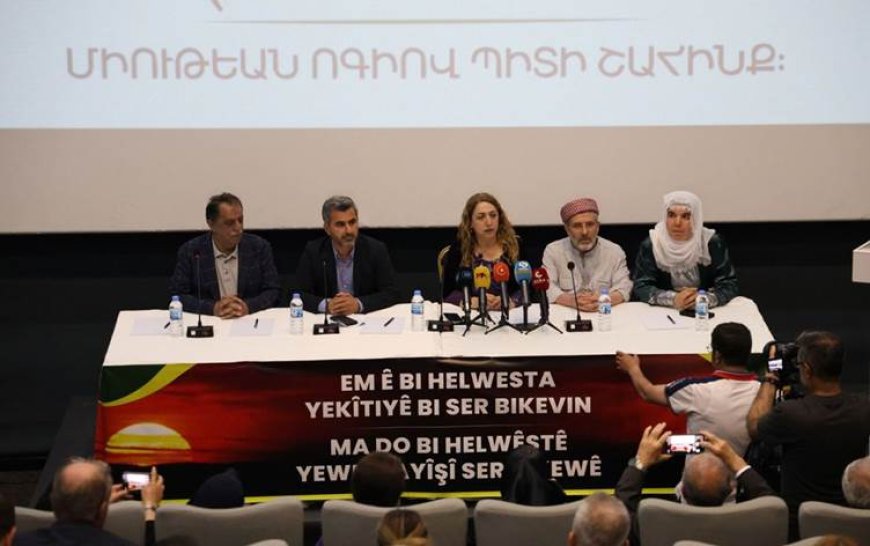 Diyarbakır’da 301 kuruluştan toplantı: ‘Birlik İnisiyatifi’ ilan edildi