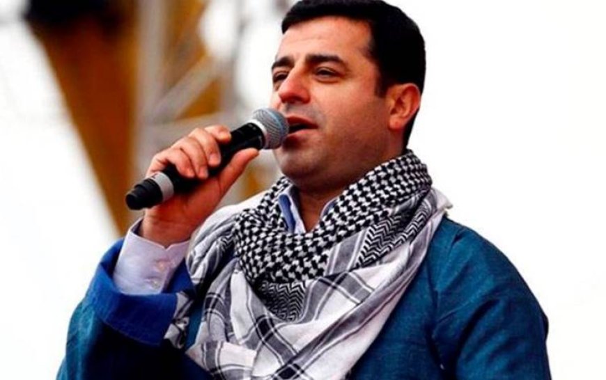 Demirtaş'tan PKK'nin silah bırakma kararına ilişkin mesaj