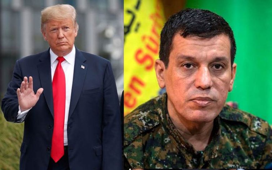Mazlum Abdi'den Trump açıklaması