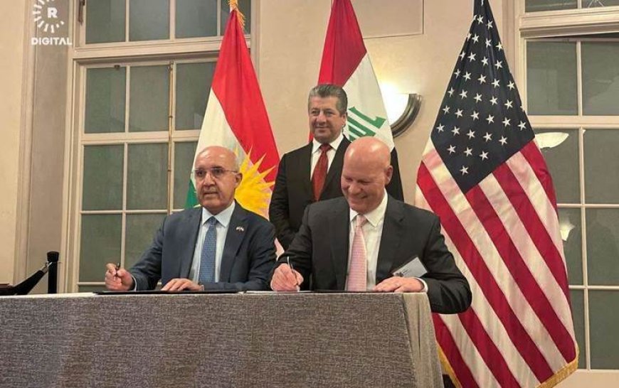 Washington'da imzalar atıldı: Kürdistan Bölgesi’nin enerji geleceğinde yeni bir kapı açıldı