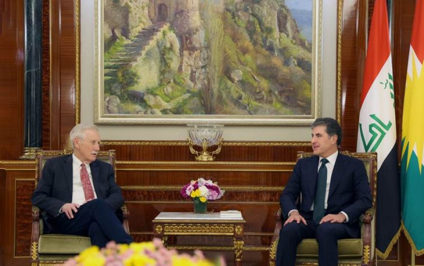 Başkan Neçirvan Barzani, ABD Senatosu heyetiyle bir araya geldi