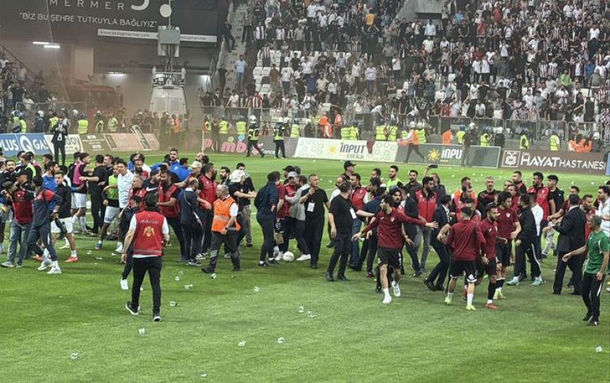 Elazığspor-Vanspor maçında yaşanan olaylara ilişkin TFF’den ilk açıklama