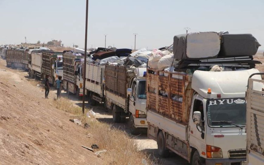 Rojava’daki kamptan 46 aile daha gönüllü olarak Deyrezor’a döndü