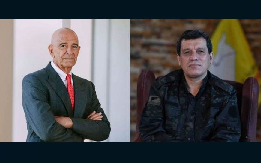 ABD'nin Suriye Temsilcisi Barrack, DSG Komutanı Abdi ile görüştü