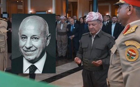 Kürdistan Bölgesi eski İçişleri Bakanı Kerim Şengali'nin cenazesi Erbil'e getirildi