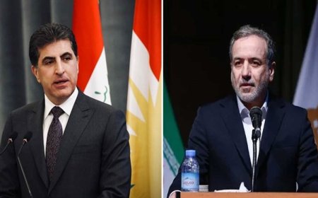İran Dışişleri Bakanı Erakçi, Başkan Neçirvan Barzani ile görüştü